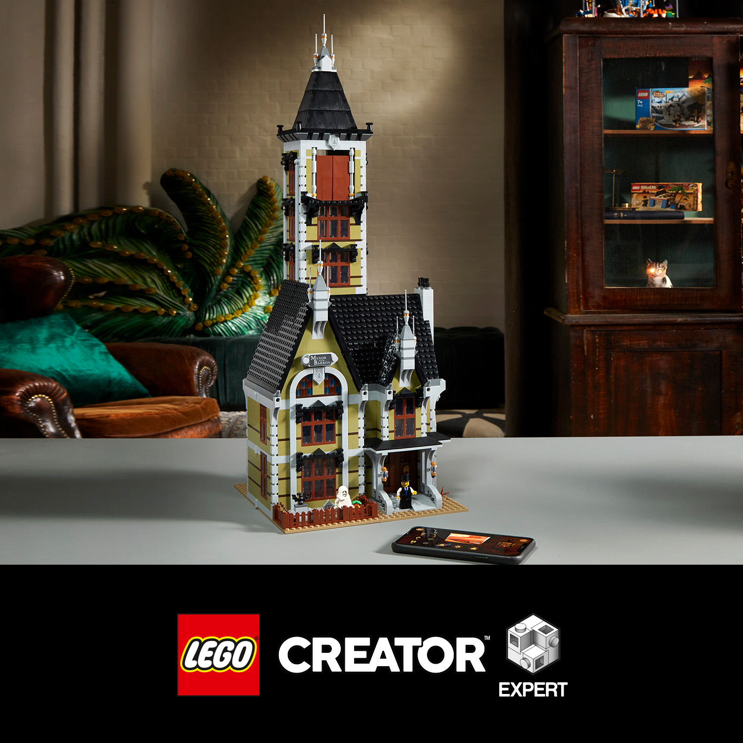 Postavte a vystavte si LEGO® strašidelný dům